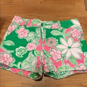 Lily Pulitzer shorts , flower design